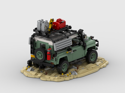 Display For Set 10317 - Land Rover Classic Defender 90