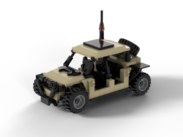 UTV Inspired From Warzone Game - 8 Stud Wide