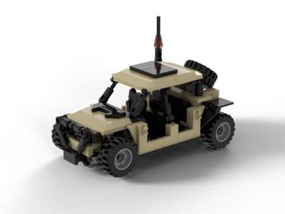 UTV Inspired From Warzone Game - 8 Stud Wide