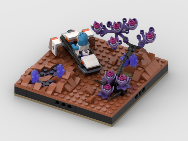 Display For Set 30663 - Space Hoverbike