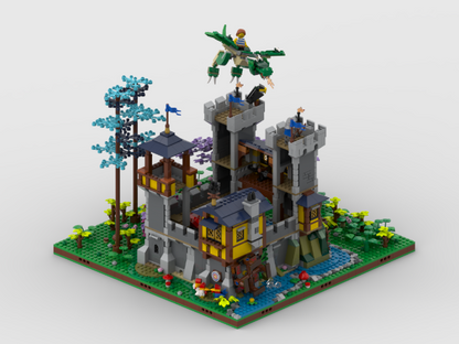 48X48 Display For Set 31120 Medieval Castle