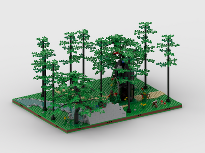 Display For Set 40567 - Forest Hideout