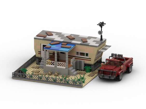 GTA V - Trevor’s Trailer - Custom LEGO Model