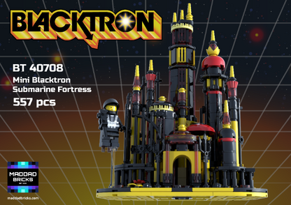 BT 40708 Mini Blacktron Submarine Fortress