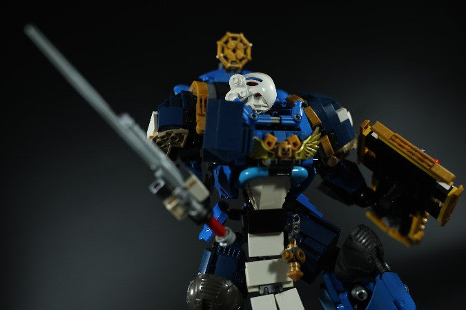 LEGO Space Marine Bladeguard Kopaka ( Warhammer 40K + BIONICLE )