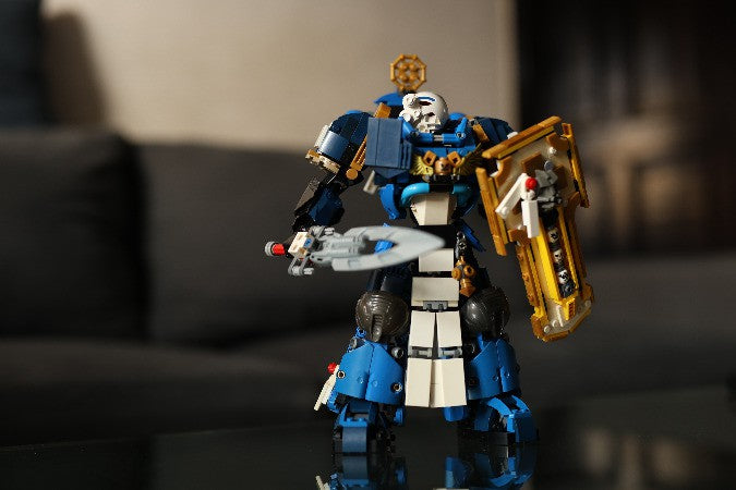 LEGO Space Marine Bladeguard Kopaka ( Warhammer 40K + BIONICLE )