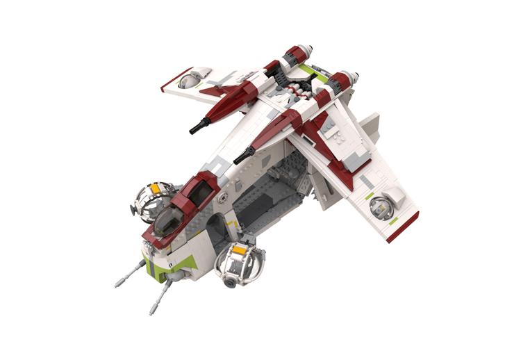 SW Republic Gunship (AOTC Version)