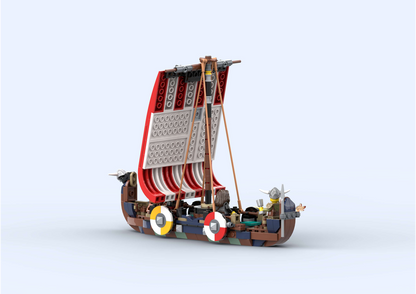 Viking Longship (Fitting To 21343)