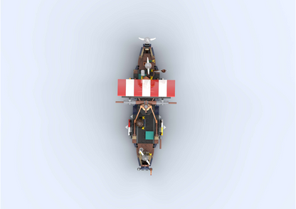 Viking Longship (Fitting To 21343)