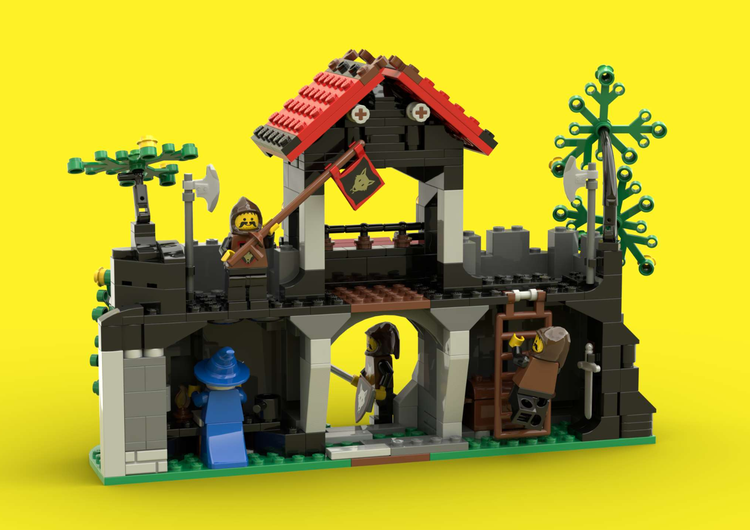 MOC-166829-1: Mountain Hideout