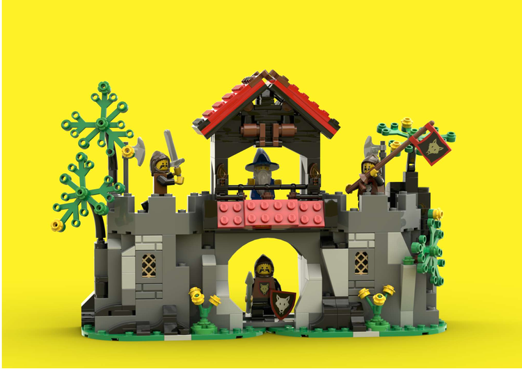 MOC-166829-1: Mountain Hideout