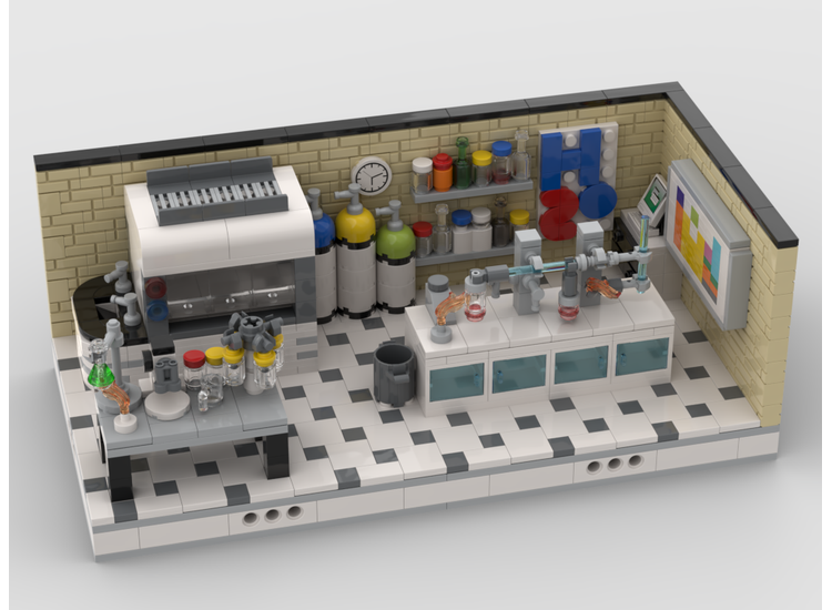 Lab Set Pack | Build From 7 Mocs