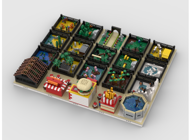 Modular ZOO | Build From 20 MOCs