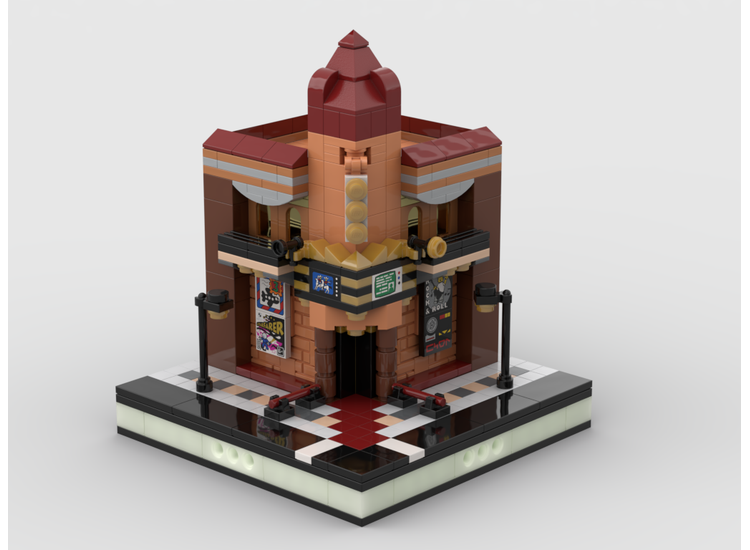 Shopping Center - Build From 12 Different Mocs