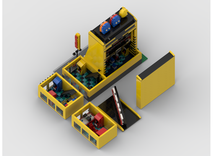 Modular Arcade Center + Display For Set 10323