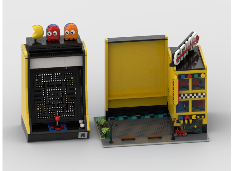 Modular Arcade Center + Display For Set 10323