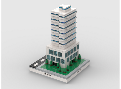 Skyscraper Modular City | Build From 14 MOCs