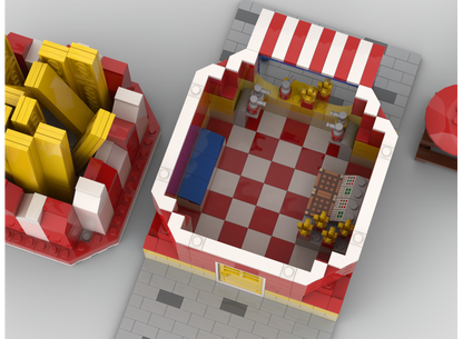 Modular French Fries Stand