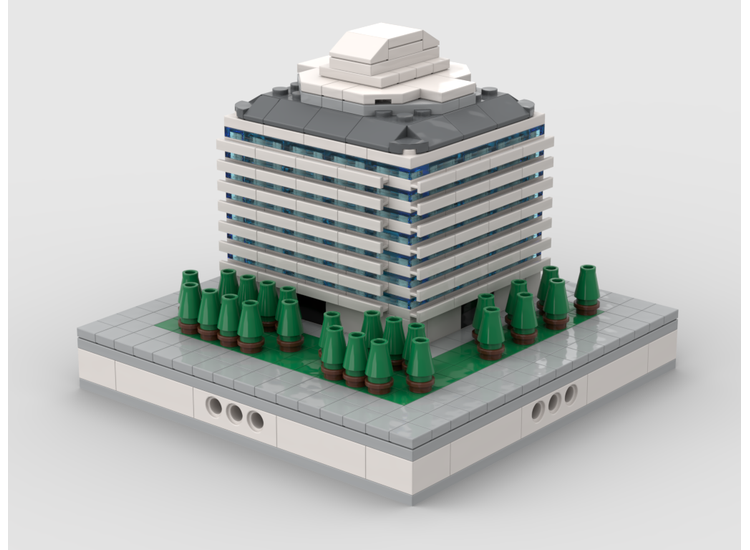 Skyscraper Modular City | Build From 14 MOCs