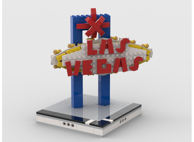 Mini Modular City Las Vegas | Build From 11 MOCs