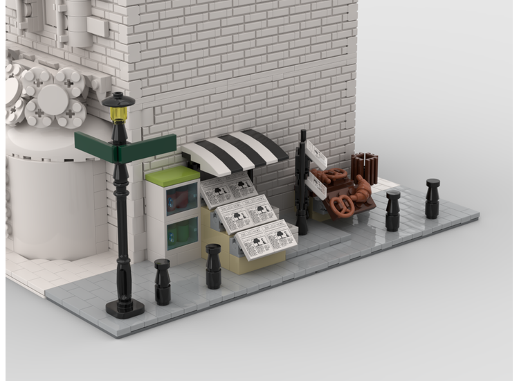 Modular Corner Pack #1+#2 - Turn Every Modular Model Into A Corner