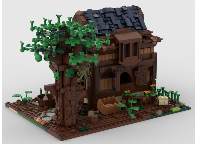 21318 Modular Medieval House Alternative Build