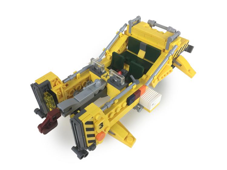 MOC-35629-1: The Flying Mule Hovercraft