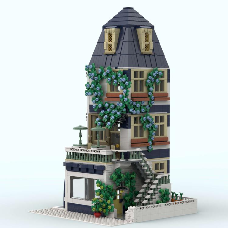 Modular Florist With 3-Story Apartment