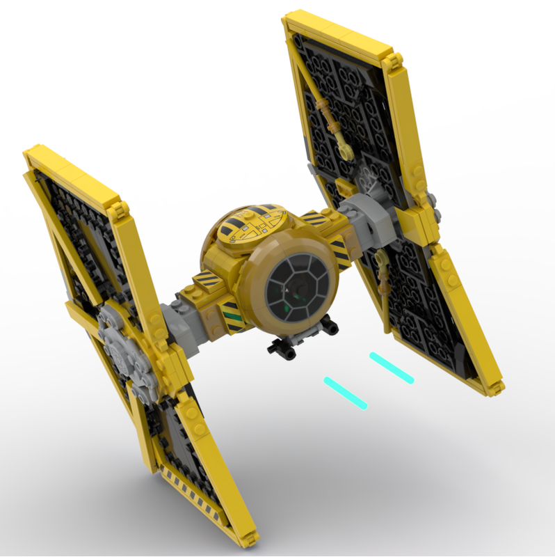 Mining Guild TlE Fighter (MOD Of 75347 & 75300) TIE