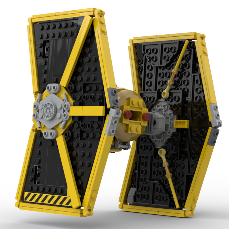 Mining Guild TlE Fighter (MOD Of 75347 & 75300) TIE