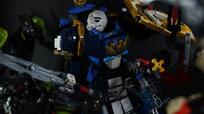 LEGO Space Marine Bladeguard Kopaka ( Warhammer 40K + BIONICLE )