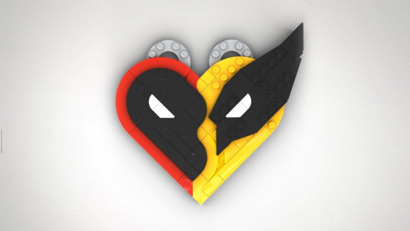 Marvel Deadpool & Wolverine Friendship Necklace