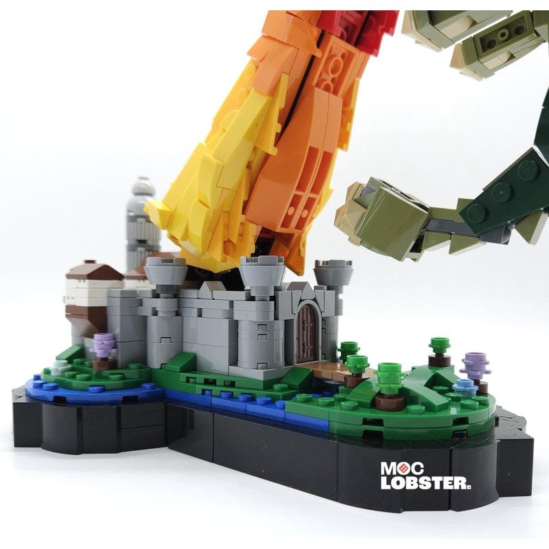 Dragon Attack On The Citadel