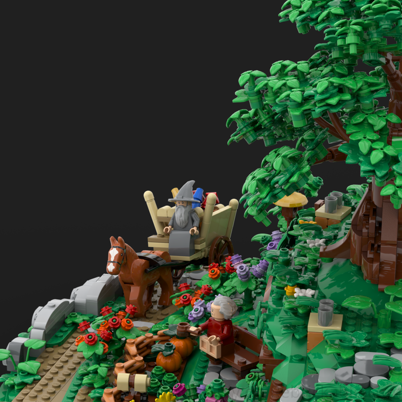 The Shire - Shelf-sized Display Base