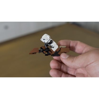 74-Z White Speeder Bike