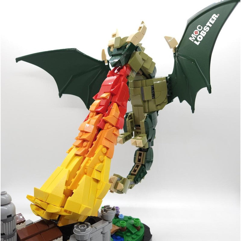 Dragon Attack On The Citadel