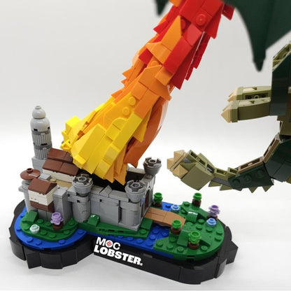 Dragon Attack On The Citadel