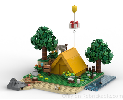 Villager Tent & Tree Design