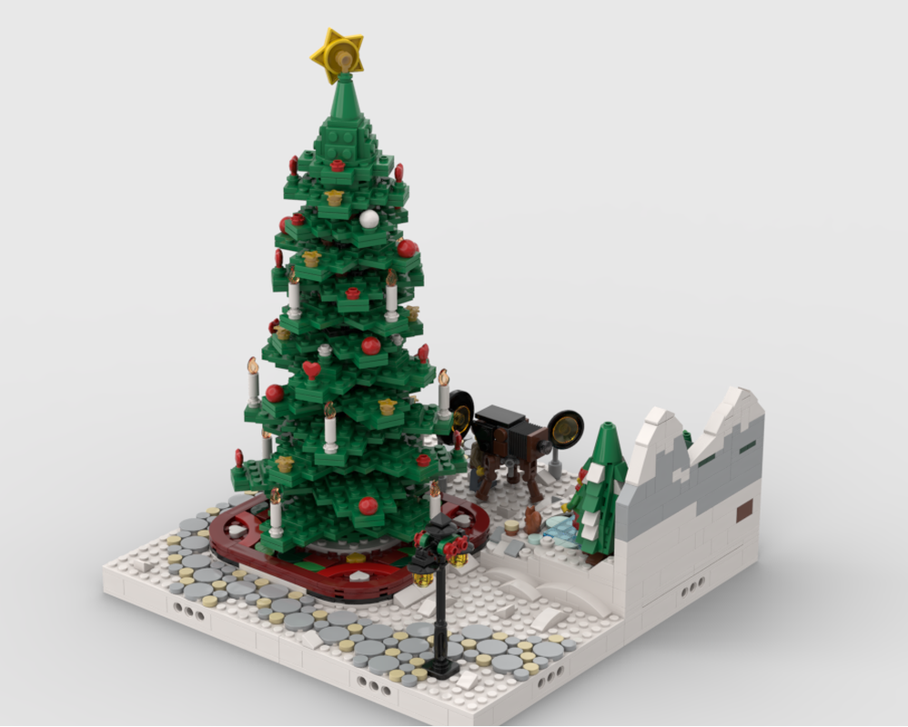 Winter Village - Display For Set 40564 + 40573