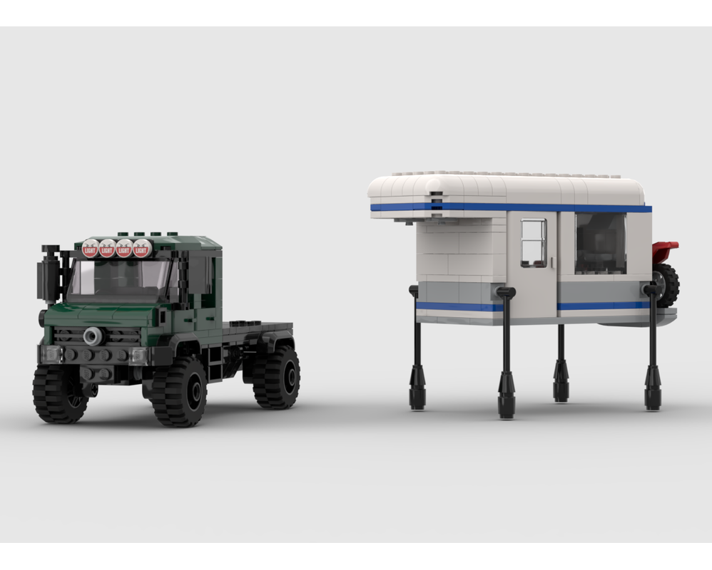 Dual Cab UniMog Camper