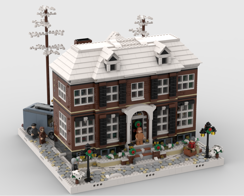 Winter Village - Display For Set 21330 - Home Alone