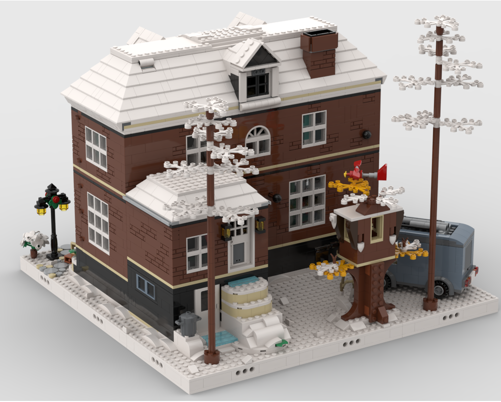 Winter Village - Display For Set 21330 - Home Alone