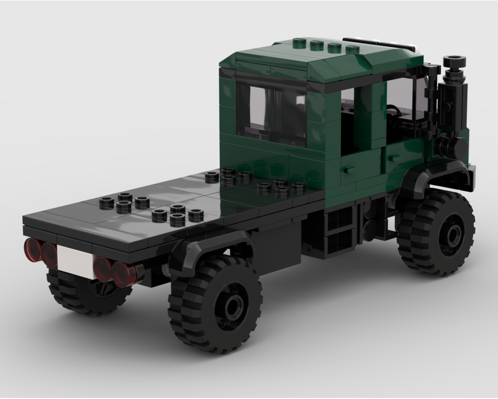 Dual Cab UniMog Camper