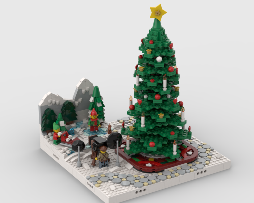 Winter Village - Display For Set 40564 + 40573