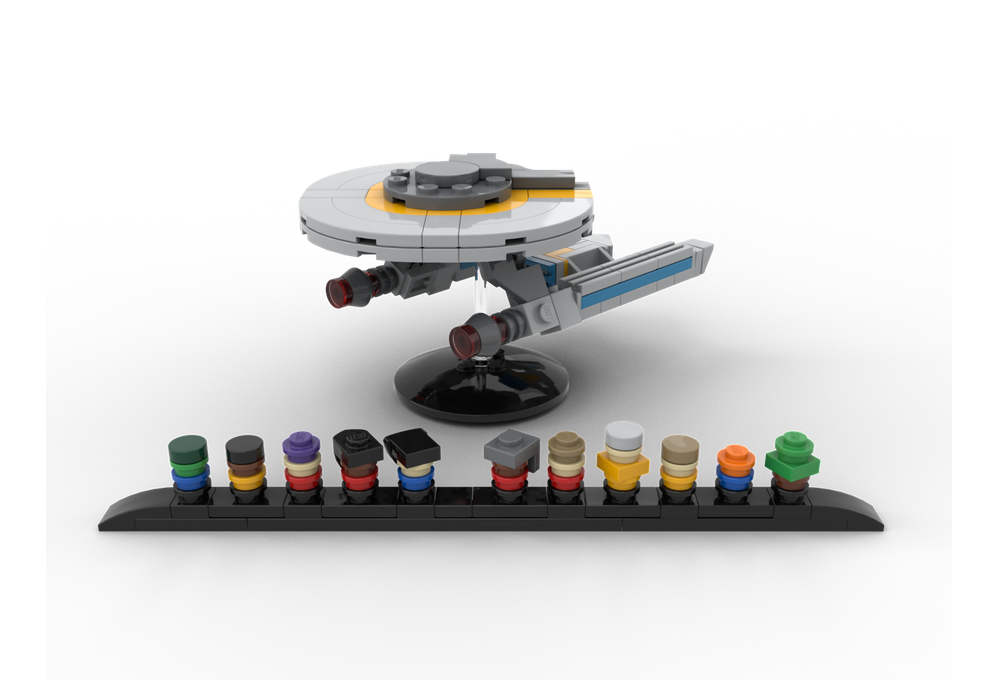 Star Trek: Lower Decks — USS Cerritos Starship And Crew