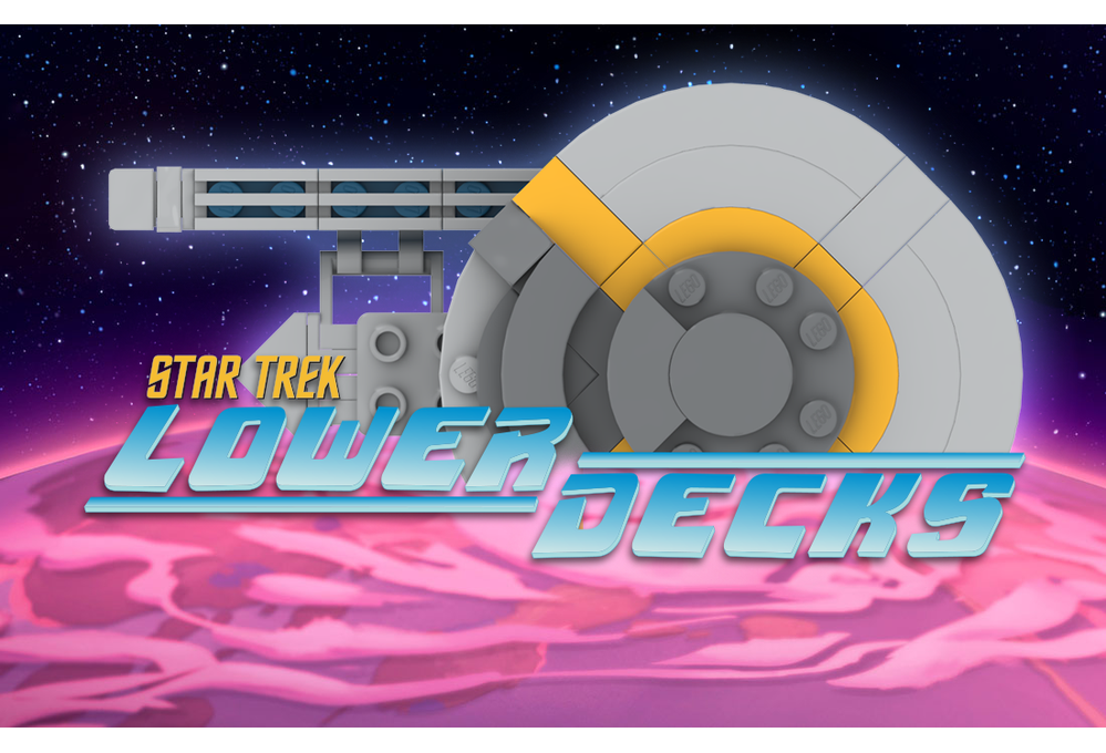 Star Trek: Lower Decks — USS Cerritos Starship And Crew