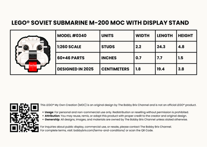Soviet M-200 Submarine "Myest"