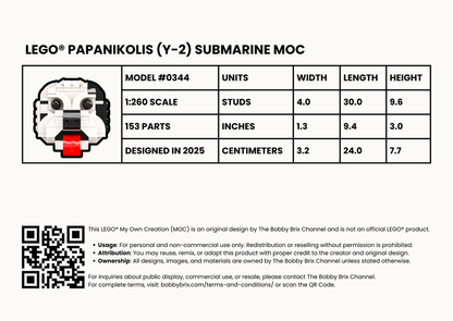 Greek Submarine Papanikolis (Y-2)