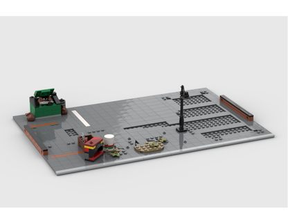 Modular Scrapyard - Display For Set 60472