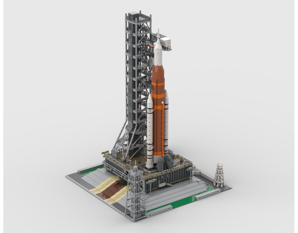 Modular NASA Artemis Space Launch System - Display For Set 10341